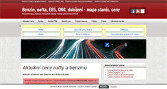 Desktop Screenshot of benzin-nafta.eu